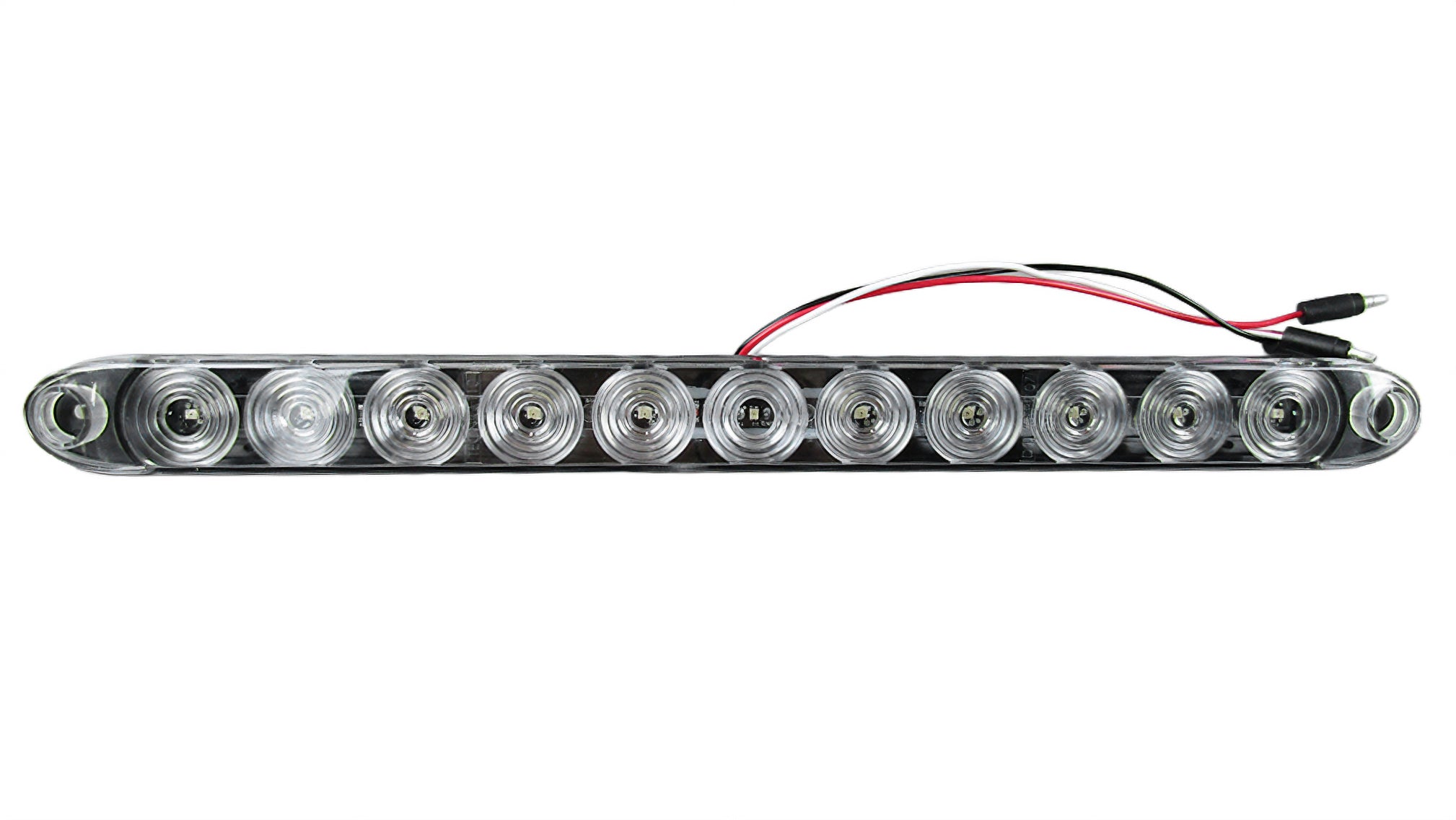 Brake Light - Clear Lens, Red LED, Ultra Thin