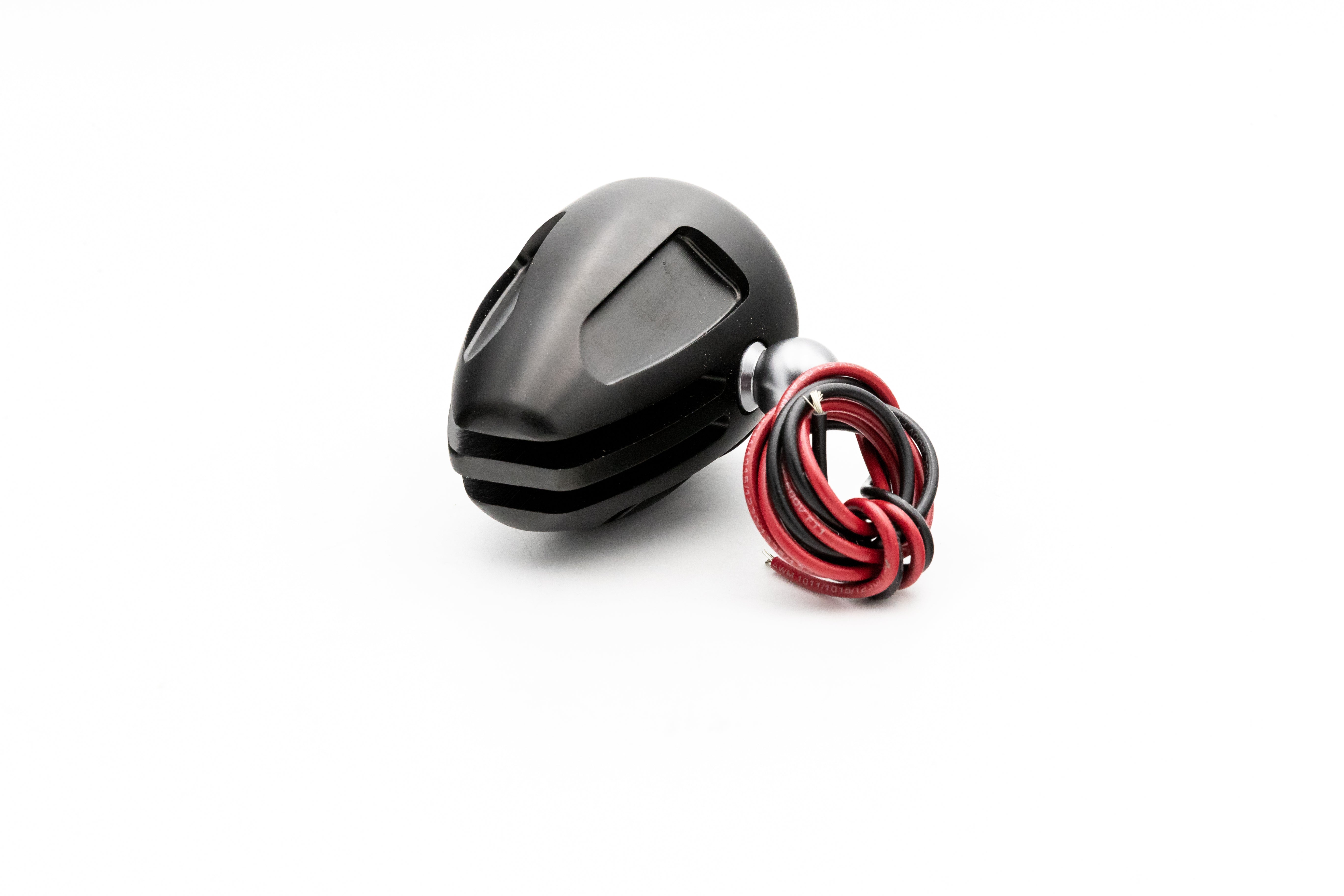 LED tower light, 16-19 inches, black and red wiring, used for industrial signaling and safety applications.