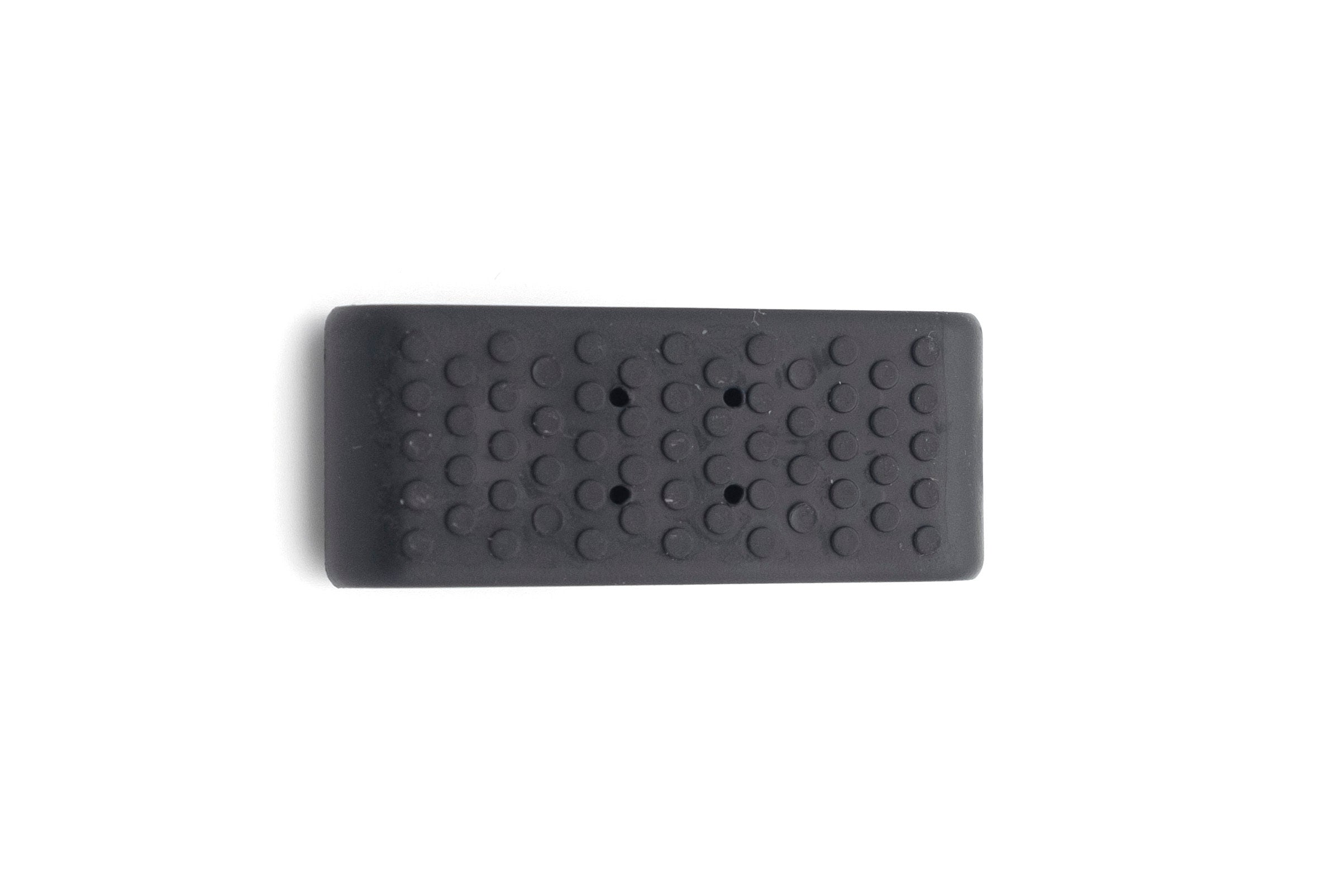 PTM Gen2 Clamp Wake Feet, black rubber foot with textured surface and small raised dots for grip.
