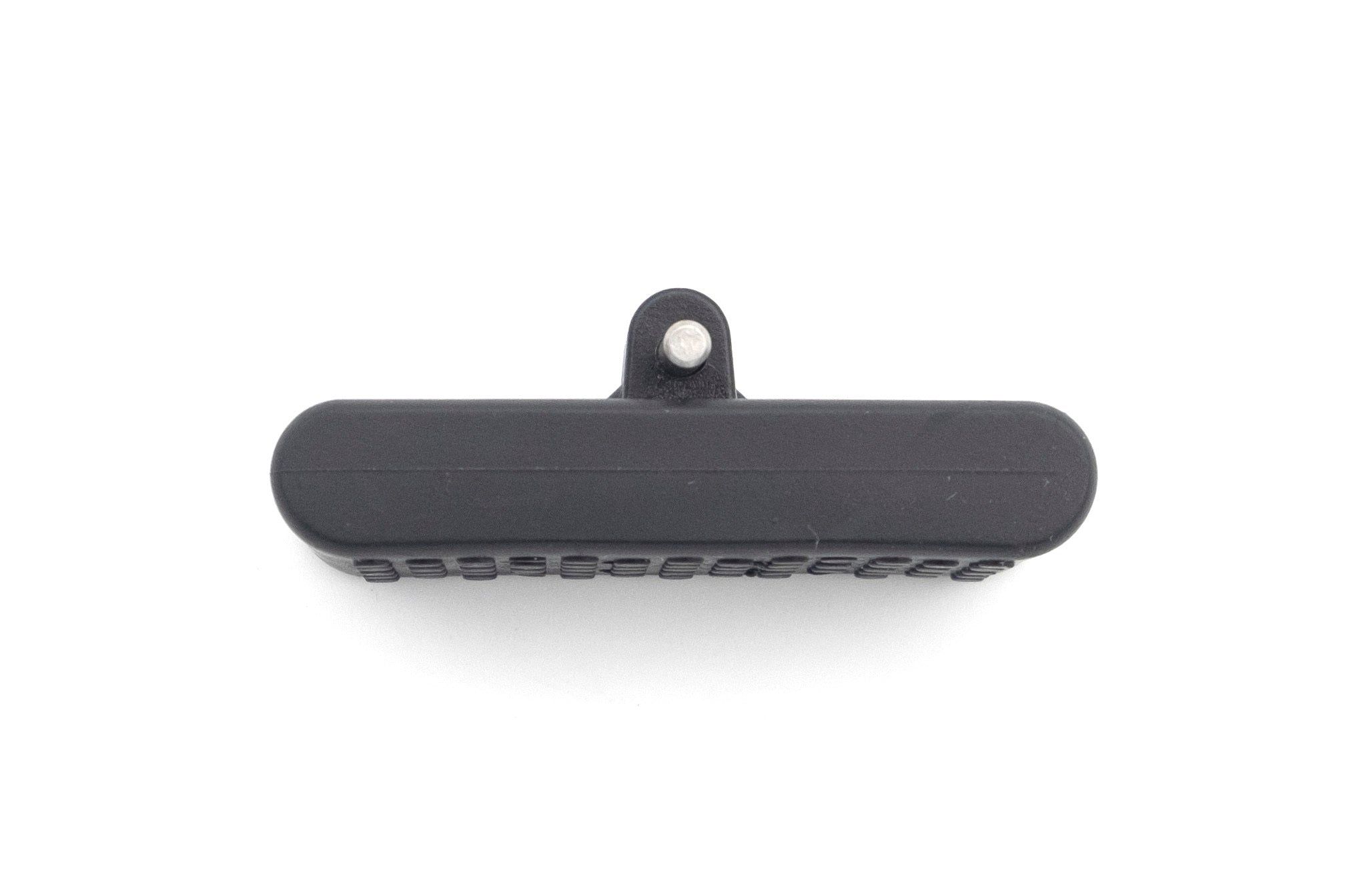 PTM Gen2 Clamp Wake Feet, black foot pedal with textured surface and metal attachment point, used for wakeboarding.
